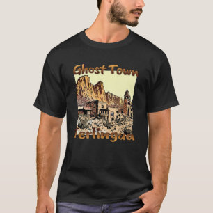 T-shirt USA Texas Terlingua Ghost Town Design