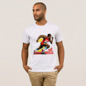 T-SHIRT USA-TRACK ET CHAMP 6 (Devant entier)