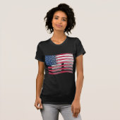 T-shirt USA Unites : Stripes & Stars en Gras Design (Devant entier)