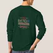 T-shirt USA vrai Sprit américain (Dos)