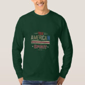 T-shirt USA vrai Sprit américain (Devant)