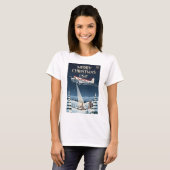 T-shirt USAF Art Deco Christmas Edition (Devant entier)