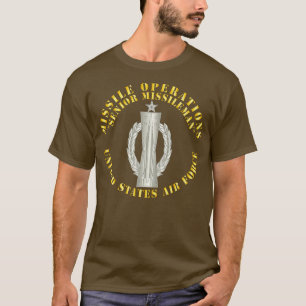 T-shirt USAF Missileman Senior