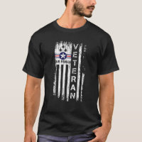 USAF T Shirts Force aérienne Retraité Jour des anc