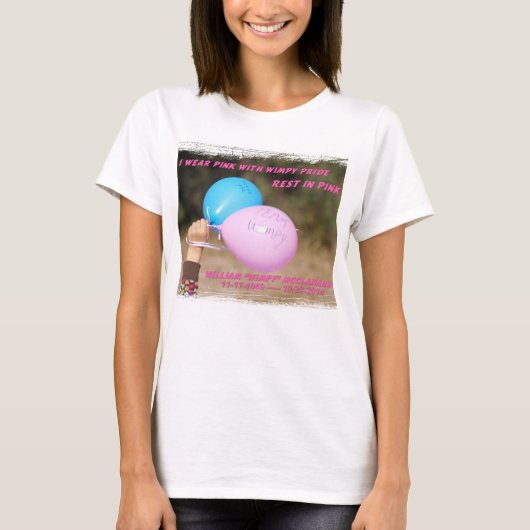 T-shirt usage avec fierté Wimpy (Devant)