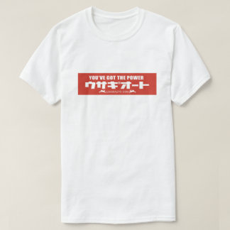T-shirt USAGIAUTO T-Shirts　Japanese Letter 3