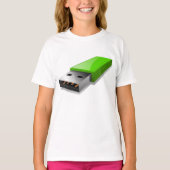 T-Shirt USB Flash Drive Girls (Devant)