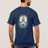 T-shirt USCGC Tahoma WMEC-908 (Dos)