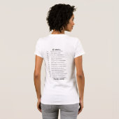 T-shirt usé (Dos entier)