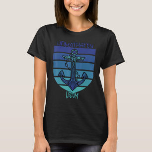 T-shirt Usedom Heimathafen Ancre Nautics Souvenir Baltique