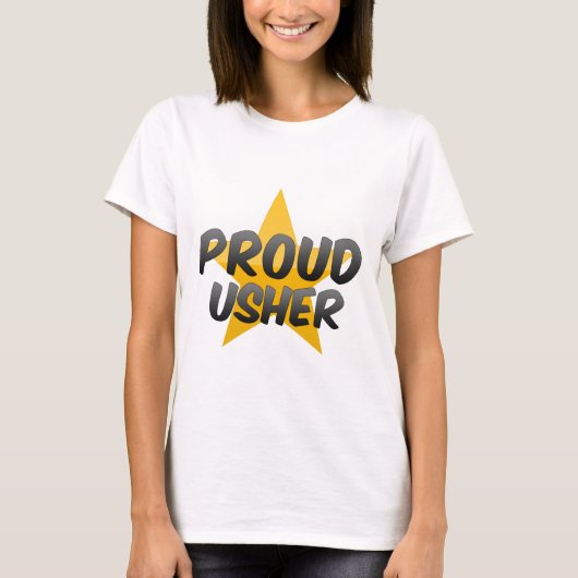 T-shirt Usher fier (Devant)
