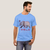 T-shirt Usine Tesla de Fremont (Devant entier)
