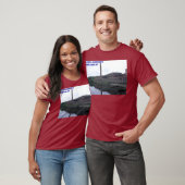 T-shirt Usines Lowell Massachusetts (Unisexe)