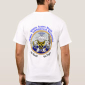 T-shirt USN Seabees, peut faire (Dos)