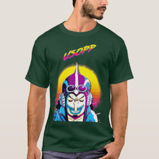 T-shirt Usopp TShirtONE PIECE Usopp TShirtby 80sRetro