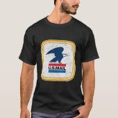 T-shirt Usps - Sceau De Courrier Américain (Devant)