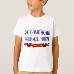 T-shirt USS à la maison bienvenu Chancellorsville