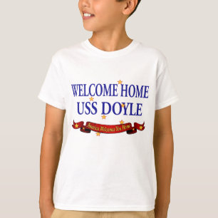 T-shirt USS à la maison bienvenu Doyle
