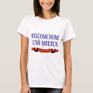T-shirt USS à la maison bienvenu Milius