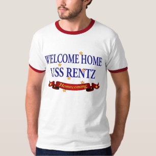 T-shirt USS à la maison bienvenu Rentz