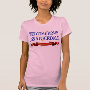 T-shirt USS à la maison bienvenu Stockdale