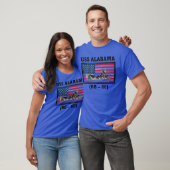 T-shirt USS Alabama (BB-60) (Unisexe)