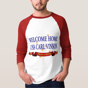 T-shirt USS Carl Vinson à la maison bienvenu