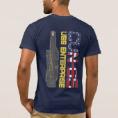 T-shirt USS ENTERPRISE CVN-65 (Dos)