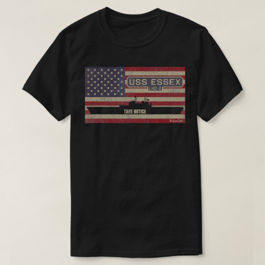 T-shirt USS Esse LHD2 Amphibious Assault (Design devant)
