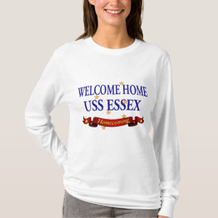 T-shirt USS Essex à la maison bienvenu