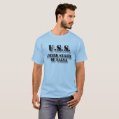 T-shirt USS Etats-Unis de Salsa (Devant entier)