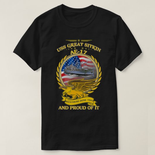T-shirt USS Great Sitkin (AE17) (Design devant)