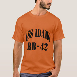 T-SHIRT USS IDAHO BB42 MAGASIN DU NAVIRE