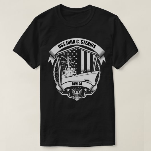 T-shirt USS John C (Design devant)