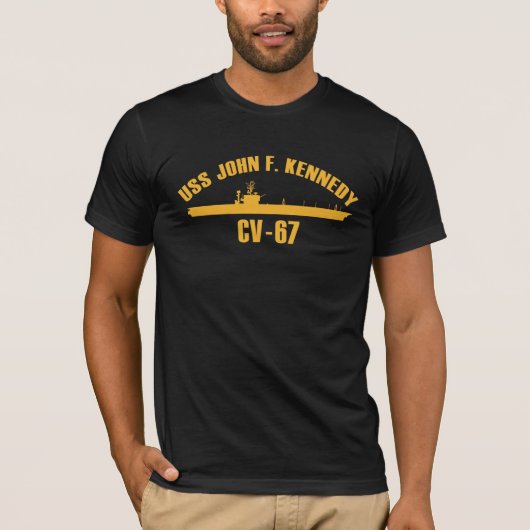 T-shirt USS John F. Kennedy CV-67 (Devant)