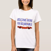 T-shirt USS Kearsarge à la maison bienvenu (Devant)