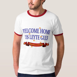 T-shirt USS Leyte Gulf à la maison bienvenu