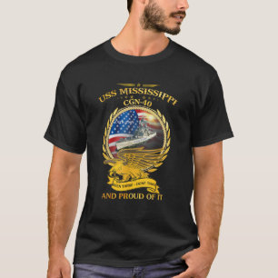 T-shirt USS Mississippi CGN 40 1978 1997