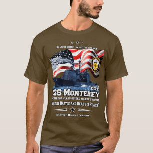 T-shirt USS Monterey CG61 Cruiser