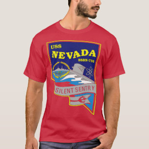 T-shirt USS Nevada SSBN 733 Marine américaine