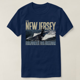 T-SHIRT USS NEW JERSEY