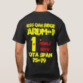 T-shirt USS Oak Ridge ARDM-1 (Dos)