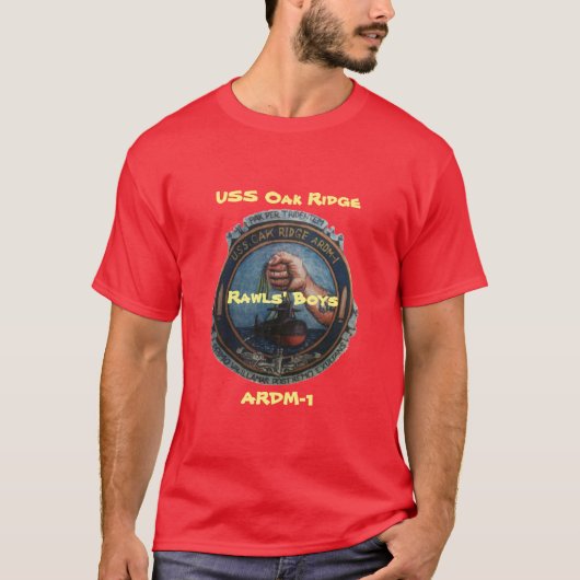 T-shirt USS Oak Ridge, Rawls Boys (Devant)