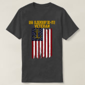 T-shirt USS Oldendorf DD972 Anciens combattants de guerre (Design devant)
