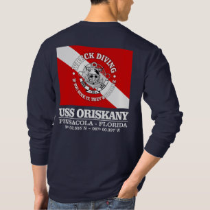 T-shirt USS Oriskany (les meilleures épaves)