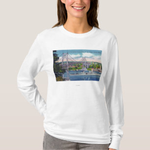 T-shirt USS Portland passant sous le pont de St John