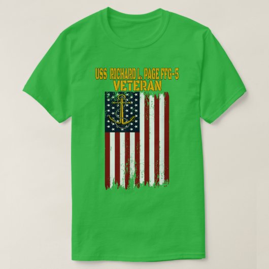 T-shirt USS Richard L (Design devant)