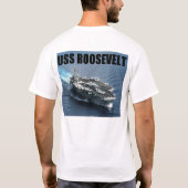 T-SHIRT USS ROOSEVELT (Dos)