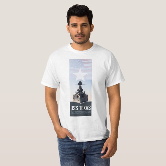 T-shirt USS TEXAS (Devant entier)