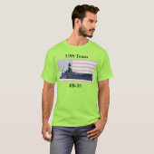 T-shirt USS Texas (BB-35) (Devant entier)